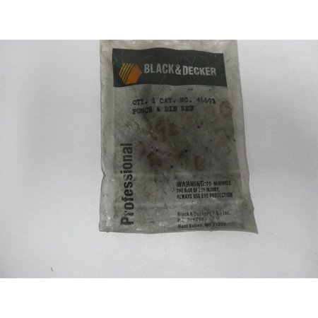 Black & Decker Set Punch 46691